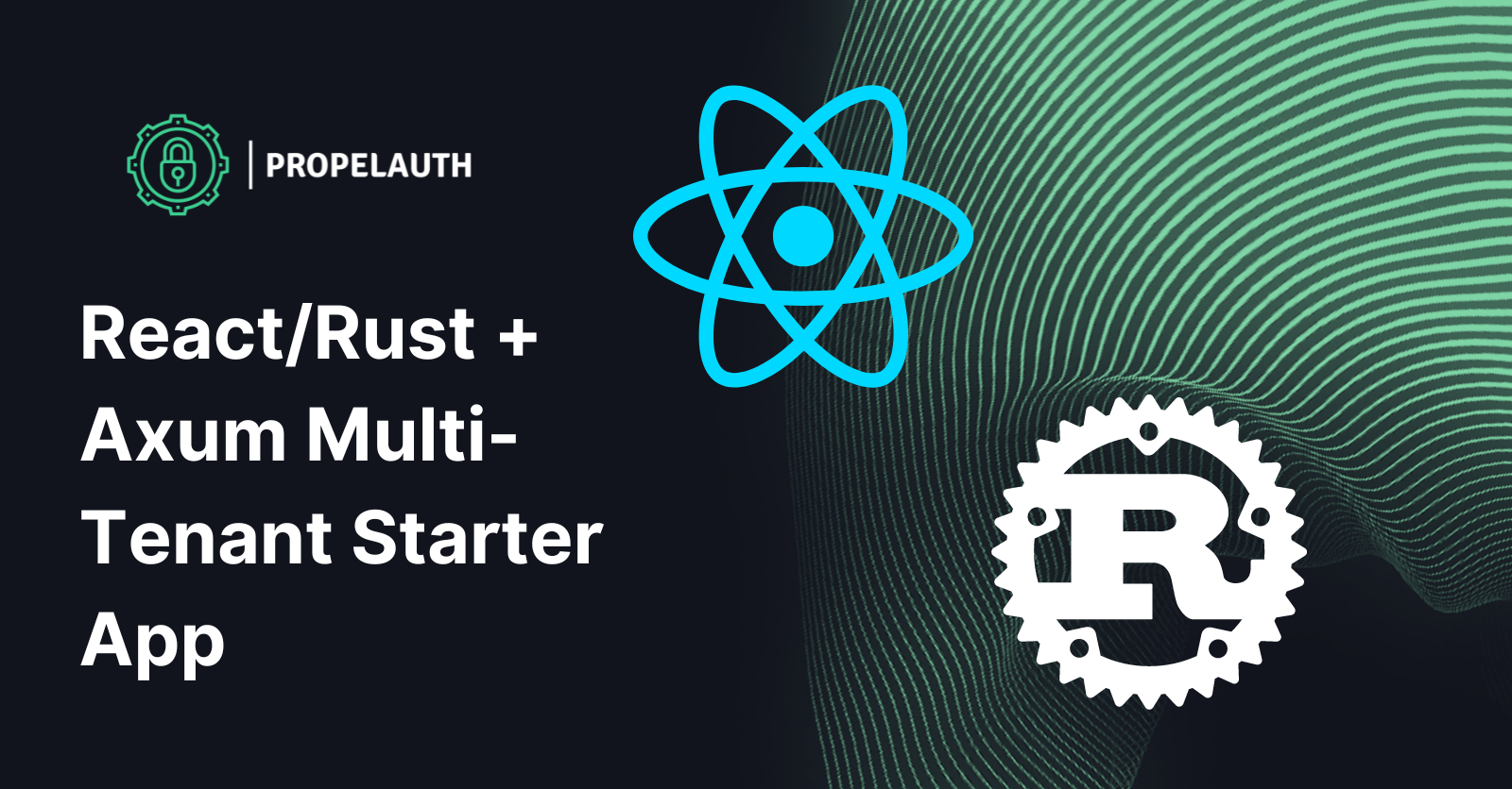 Build an example B2B application in React and Rust/Axum where users can sign up, login, manage their accounts, and view organization and member information.