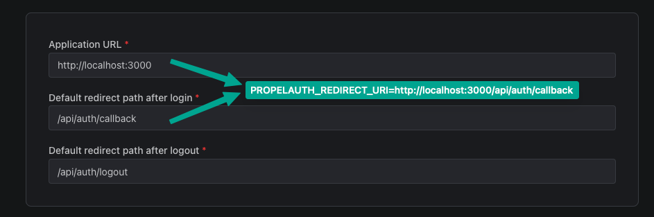 Nextjs frontend config