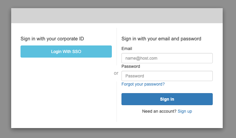 Setting a Redirect URL